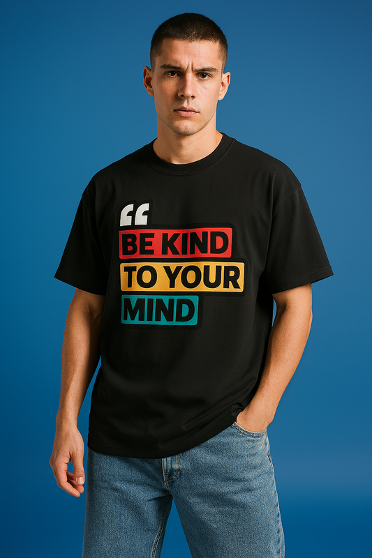 Oversized Black Street-Style T-Shirt